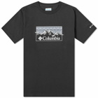 Columbia Men's CSC™ Seasonal Logo T-Shirt in Black/Checkered Range Graphic