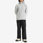 Snow Peak Men's Dry Waffle Hoodie in Light Grey