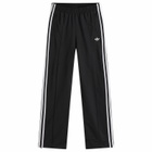 Adidas Women's Firebird Classic Track Pant in Black/White