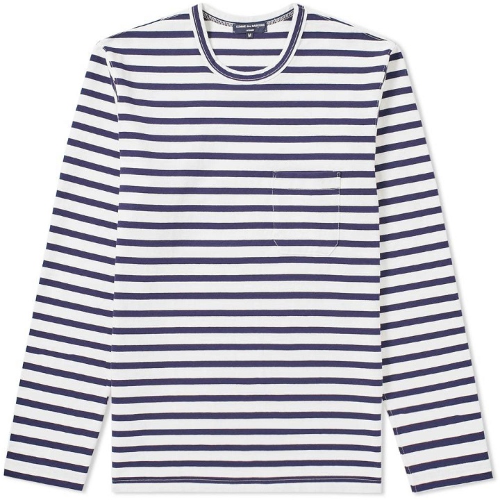 Photo: Comme des Garcons Homme Long Sleeve Stripe Tee