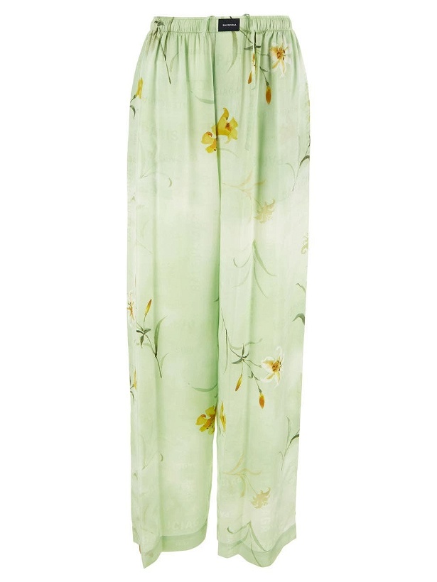 Photo: Balenciaga Floral Trousers