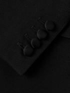 Favourbrook - Tommy Slim-Fit Grosgrain-Trimmed Wool Tuxedo Jacket - Black