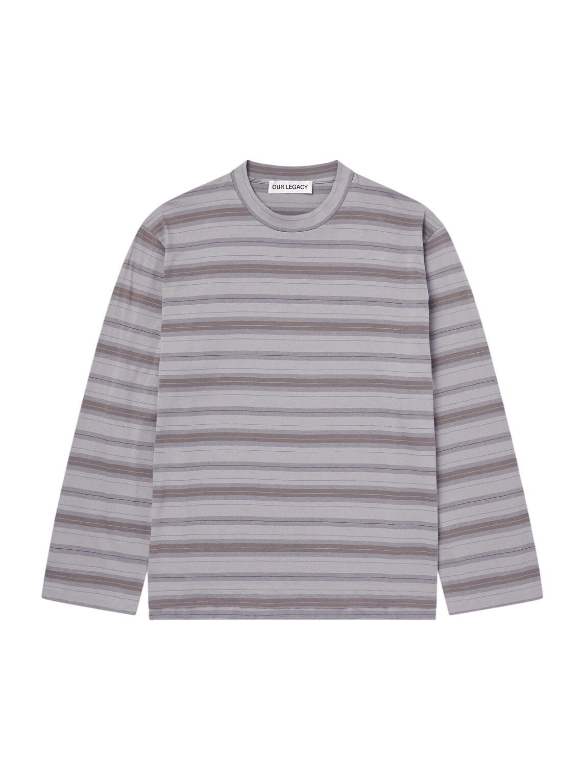 Our Legacy Men's Needle Drop Raglan in Navy Fuzzy Mohpaca Our Legacy