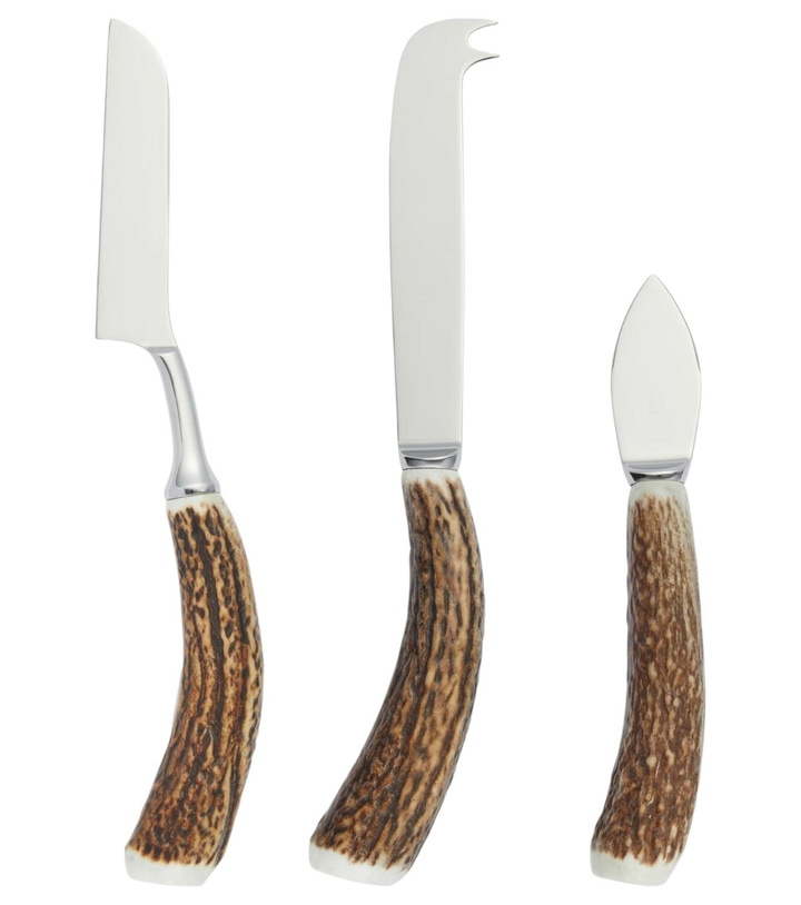 Photo: Lorenzi Milano Stag antler cheese knife set
