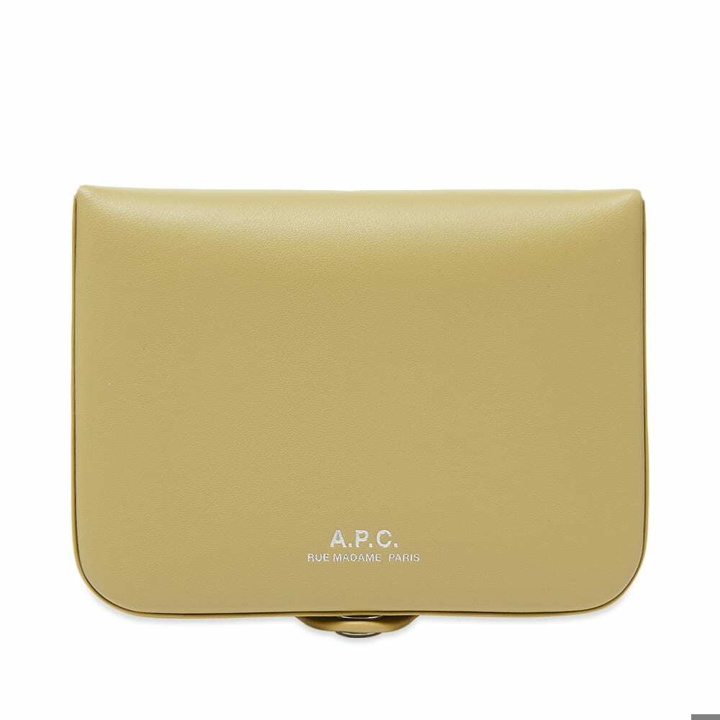 Photo: A.P.C. Josh Smooth Leather Coin Case