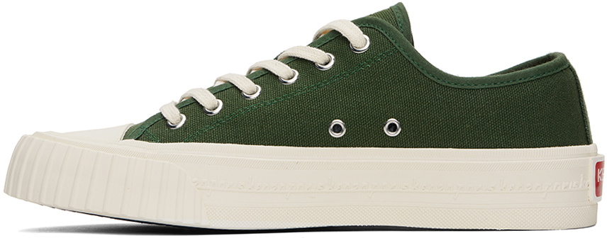 Kenzo Green Kenzo Paris Foxy Low-Top Sneakers Kenzo