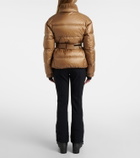 Moncler Grenoble Bataillouse belted down ski jacket