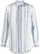 ETRO - Linen Blend Striped Shirt