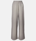 Acne Studios Felin logo cotton fleece sweatpants