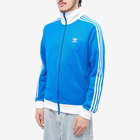 Adidas Men's Beckenbauer Track Top in Bluebird/White