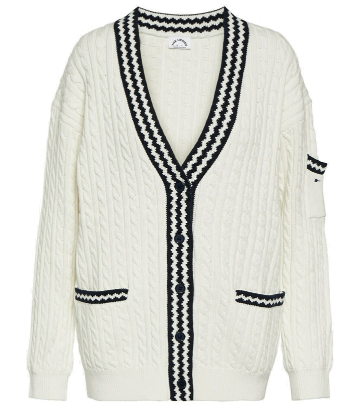 Photo: The Upside Topspin Piper cable knit cardigan