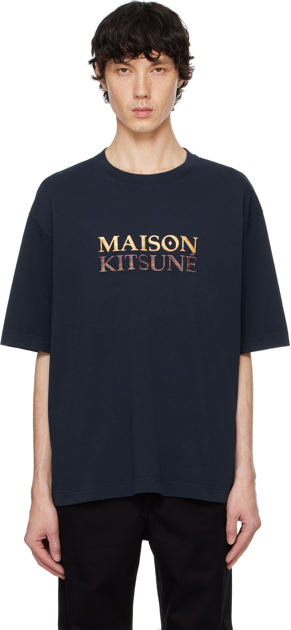 Maison Kitsuné Navy Gradient 