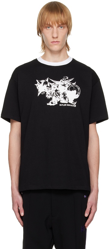 Photo: BUTLER SVC SSENSE Exclusive Black Knight Fall Ringer T-Shirt