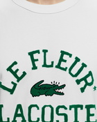 Lacoste X Le Fleur T Shirt White - Mens - Shortsleeves