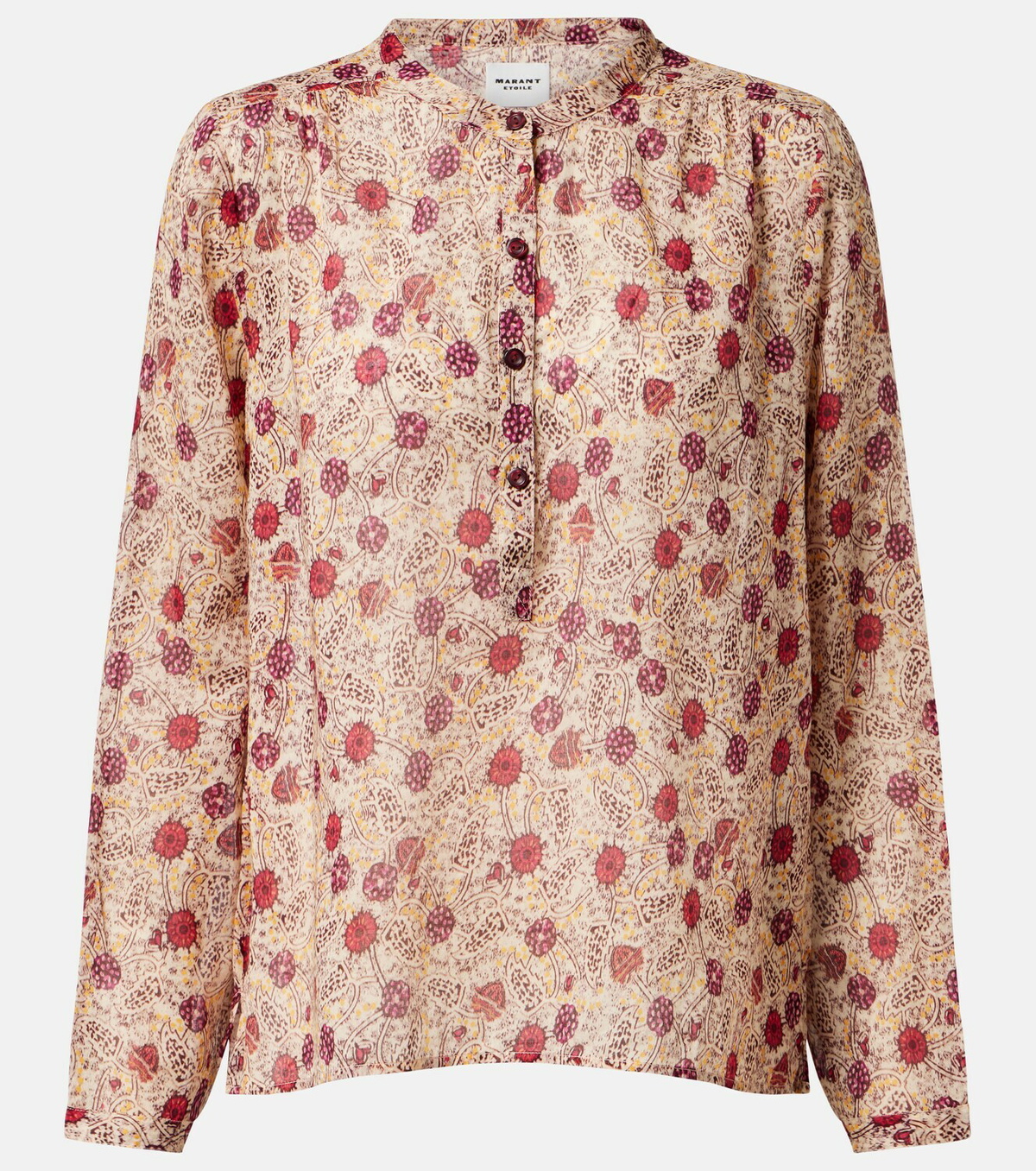Marant Etoile Maria printed cotton shirt