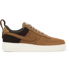 Nike - Carhartt WIP Air Force 1 Suede-Trimmed Canvas and Corduroy Sneakers - Men - Tan