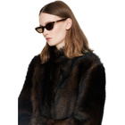 Fendi Brown Baguette Sunglasses
