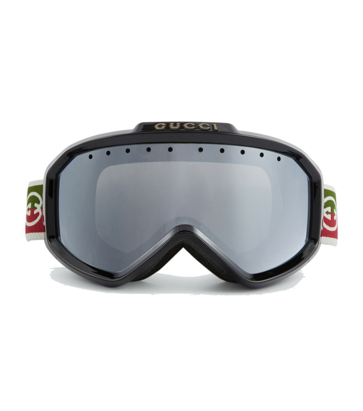Photo: Gucci - Logo ski goggles