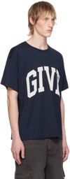 Givenchy Blue Boxy Fit T-Shirt
