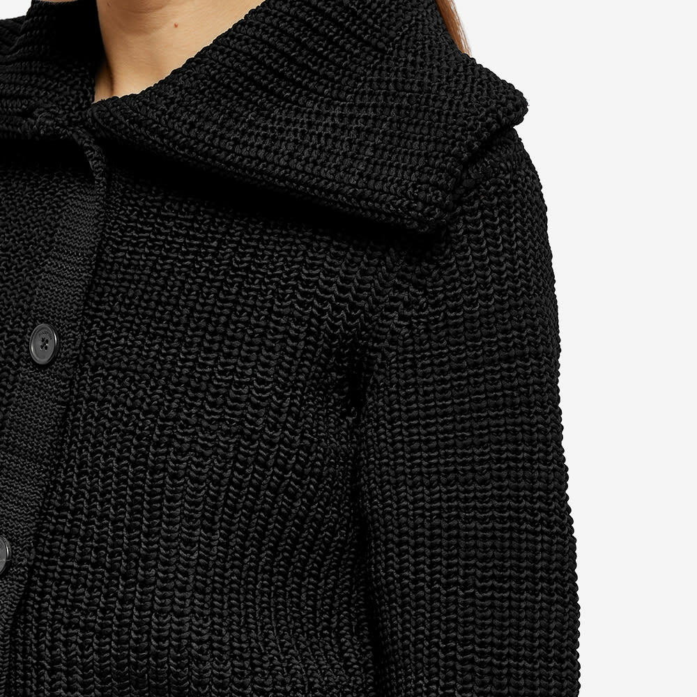 JW Anderson Women's Chunky Knit Cardigan in Black JW Anderson