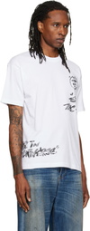 AAPE by A Bathing Ape White Basic T-shirt