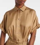 Ralph Lauren Collection Silk satin midi dress