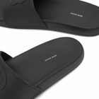 Anine Bing Women's Isla Slides in Washed Blue