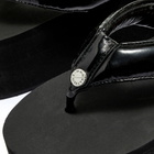 Simon Miller Women's Foami Platform Thong Sandal in Black