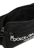 Dolce & Gabbana Logo Nylon Belt bag - Black - One Size