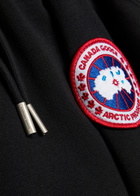 Canada Goose Hooded Cotton Sweatshirt Black