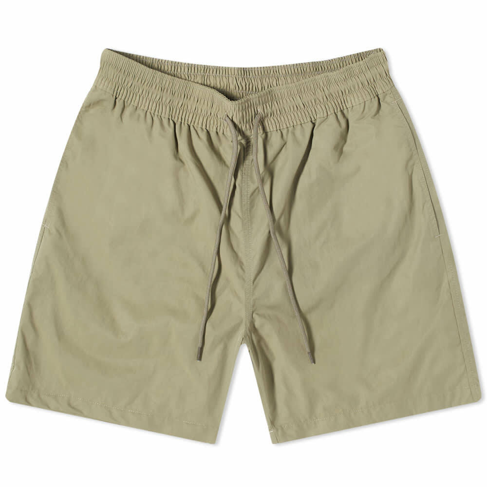 Colorful Standard Men's Classic Swim Short in Dusty Olive Colorful