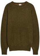 Tods Crew-neck Cotton-knit Jumper Brown