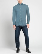 Boglioli Mens Shirt Pastel in Blue