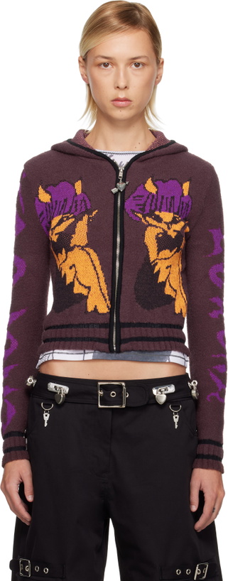 Photo: Chopova Lowena Brown Tammie Jo Hoodie