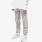 Moncler Men's Genius x HYKE Camo Print Sweat Pant in Grey