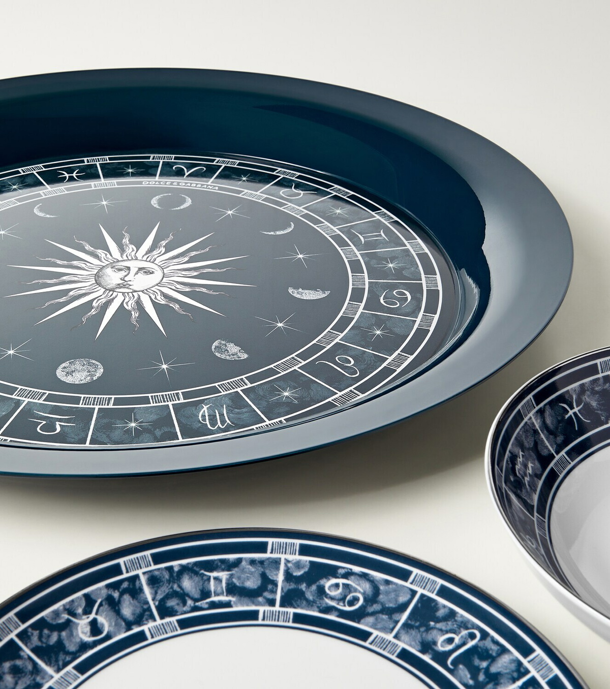 Dolce&Gabbana Casa Zodiaco printed tray
