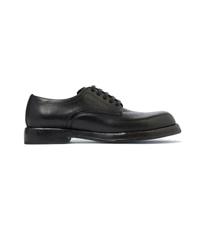 Photo: Dolce&Gabbana Derby leather shoes