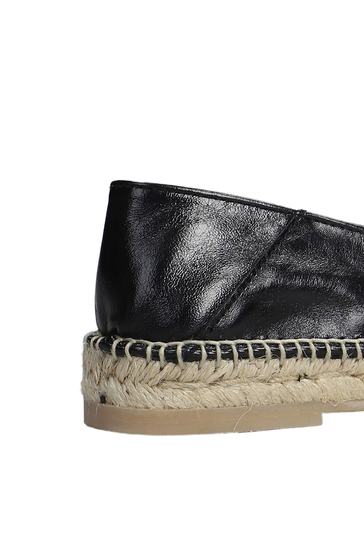 Ami Alexandre Mattiussi Espadrilles In Black Leather