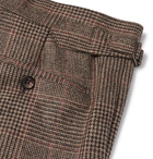 Kingsman - Brown Slim-Fit Prince of Wales Checked Wool Suit Trousers - Brown