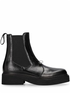 MARNI - New Forest Shiny Leather Chelsea Boots