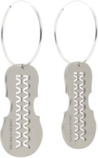 Sinéad O’Dwyer SSENSE Exclusive Silver Hoop Earrings