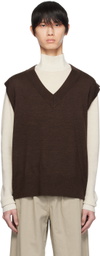 Mark Kenly Domino Tan Studio Brown Kalvin Vest