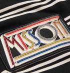 Missoni - Printed Cotton-Jersey T-Shirt - Men - Black