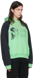 Liberal Youth Ministry Green Cotton Hoodie