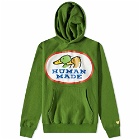 Human Made Men's Pizza Hoody in Green