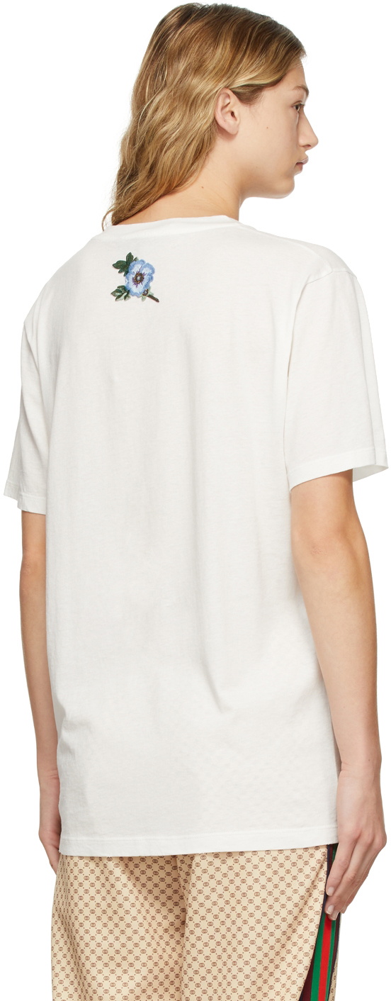 Gucci White Oversized Logo T Shirt Gucci