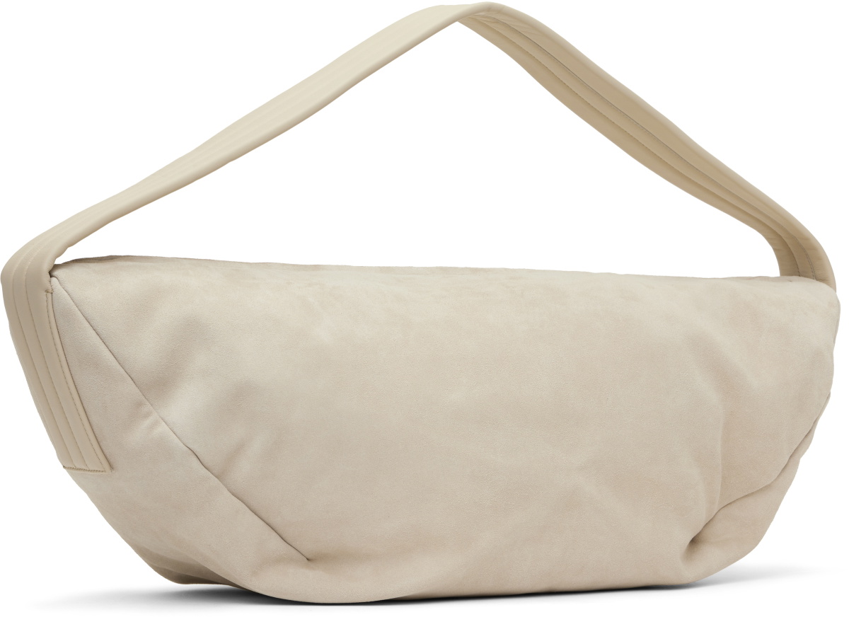 Fear of God Beige Suede Shell Bag