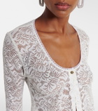 Bananhot Trista sheer lace cardigan