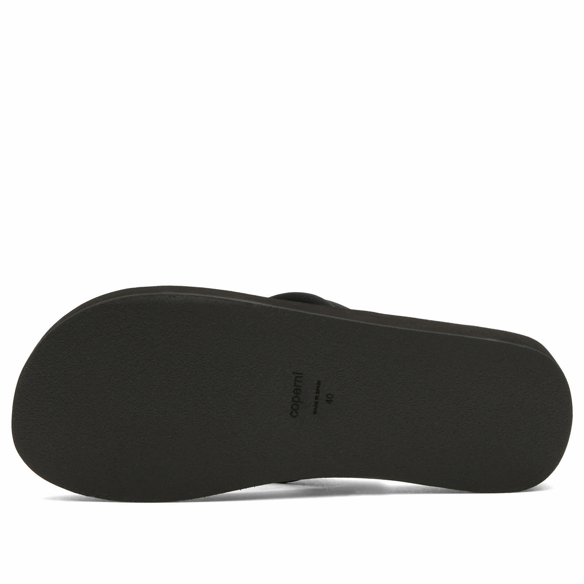 Coperni Women's FOAM FLIP FLOPS in Black