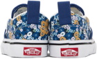 Vans Baby Blue Classic Slip-On V Sneakers